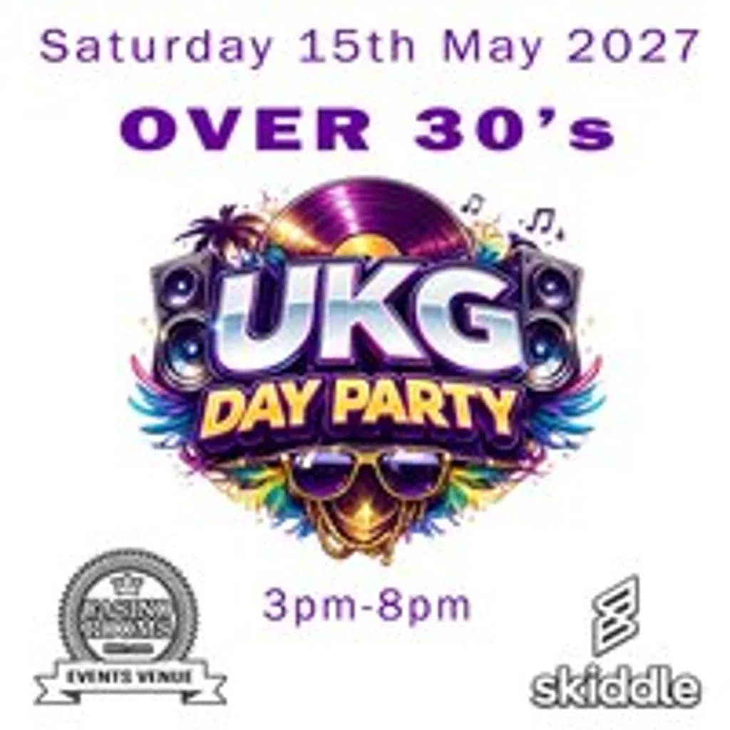 UKG Day Party (Over 30's) - Saturday 15th May 2027 at Casino Rooms