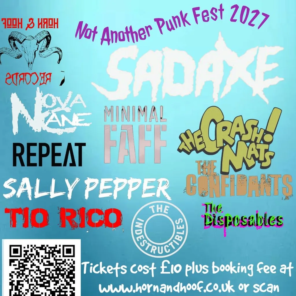 Not Another Punk Fest 2027 at The Blossoms