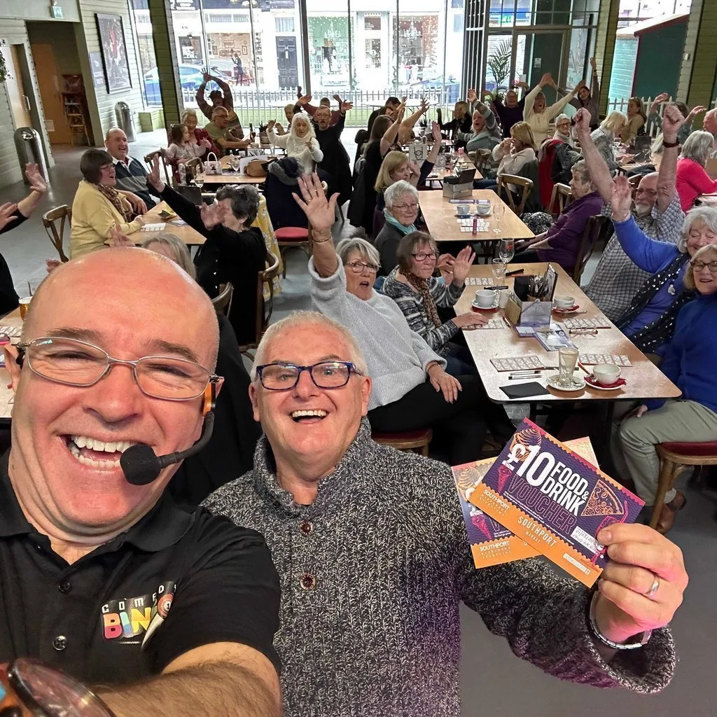 Comedy Bingo Winter Social @ Southport Market at Southport Market