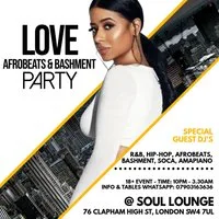 Love Afrobeats & Bashment Party at London