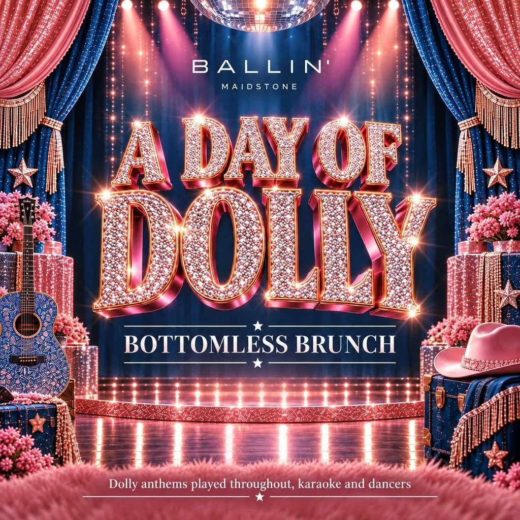A Day Of Dolly Bottomless Brunch at BALLIN' Maidstone