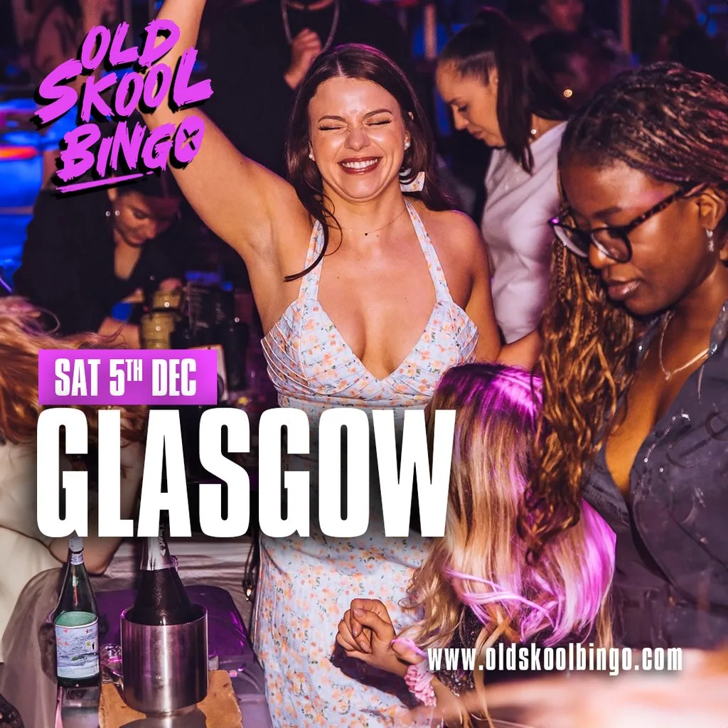 Old Skool Bingo Sat 5th Dec Glasgow