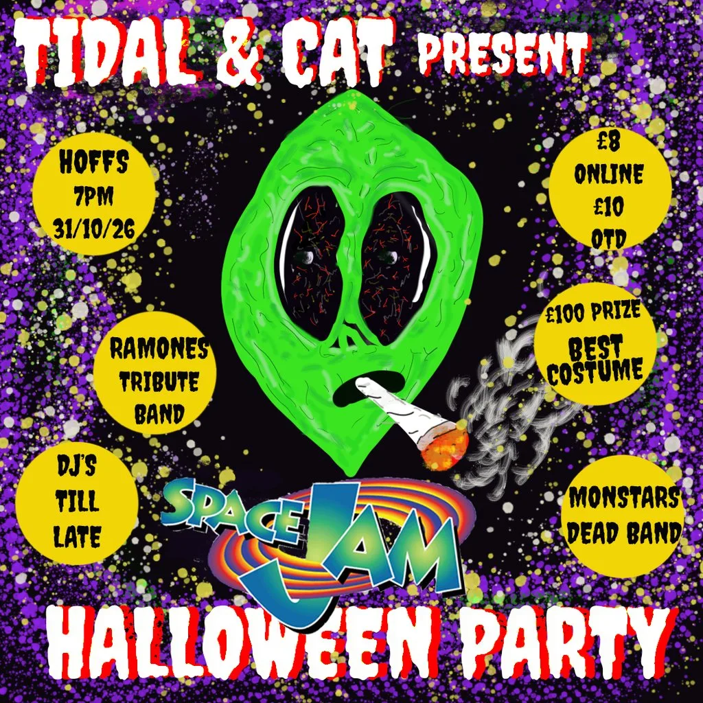 TIDAL Halloween Party @hoffs 31/10/26 at Hoffs Margate