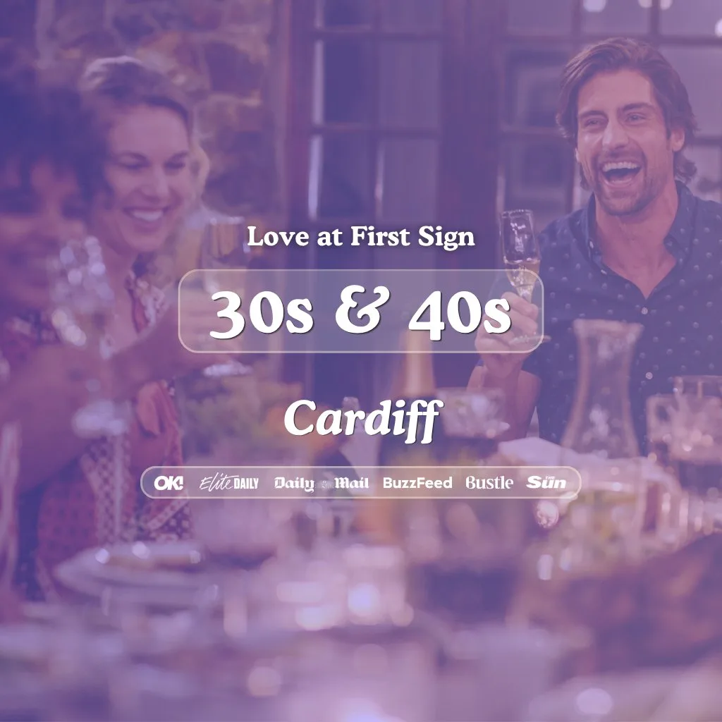 30s & 40s Singles Night at S&L Cardiff|Love at First Sign at Slug And Lettuce Cardiff Central