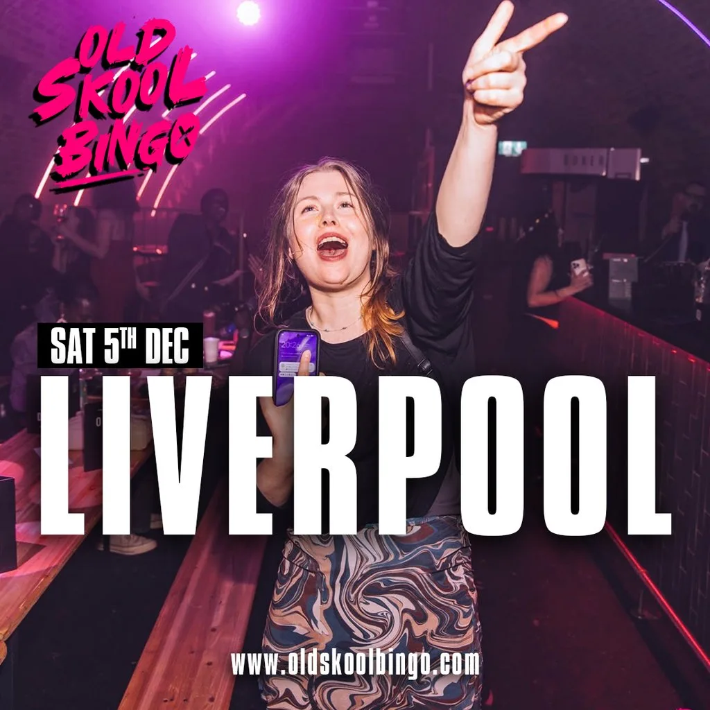 Old Skool Bingo Sat 5th December Liverpool