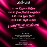 Sakura @ Club Veeda at St Albans