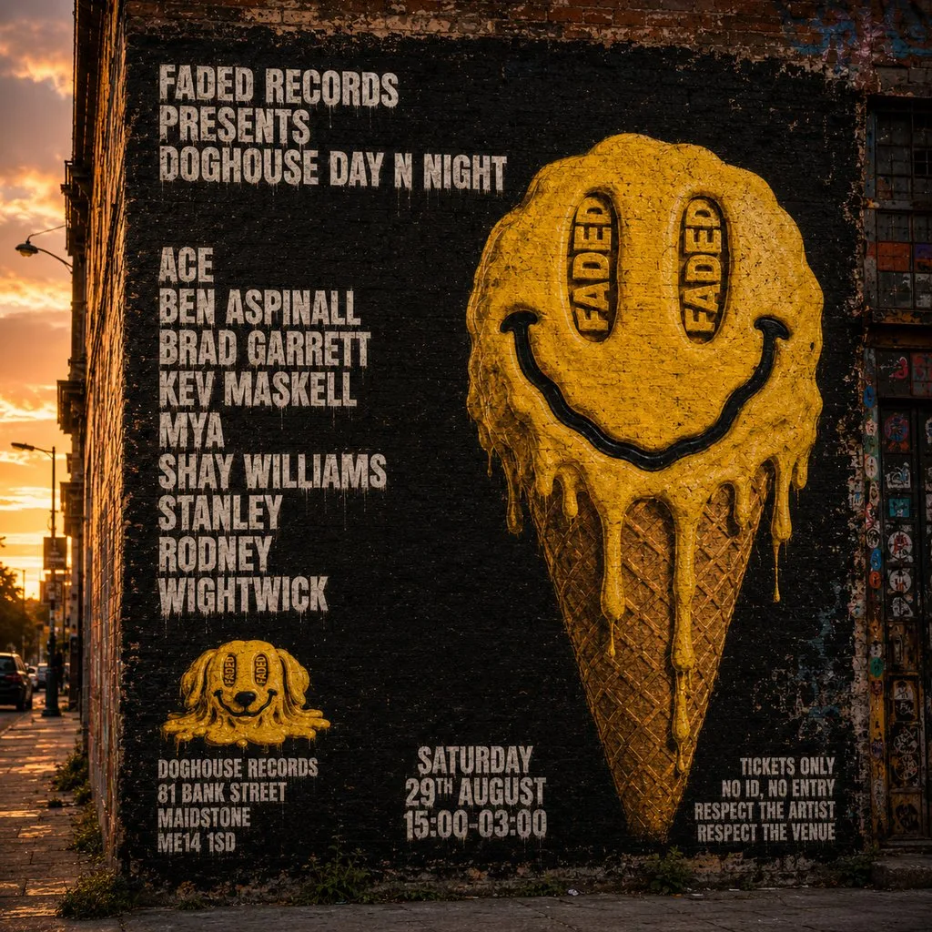 5 years of Faded Records at Doghouse Record Store