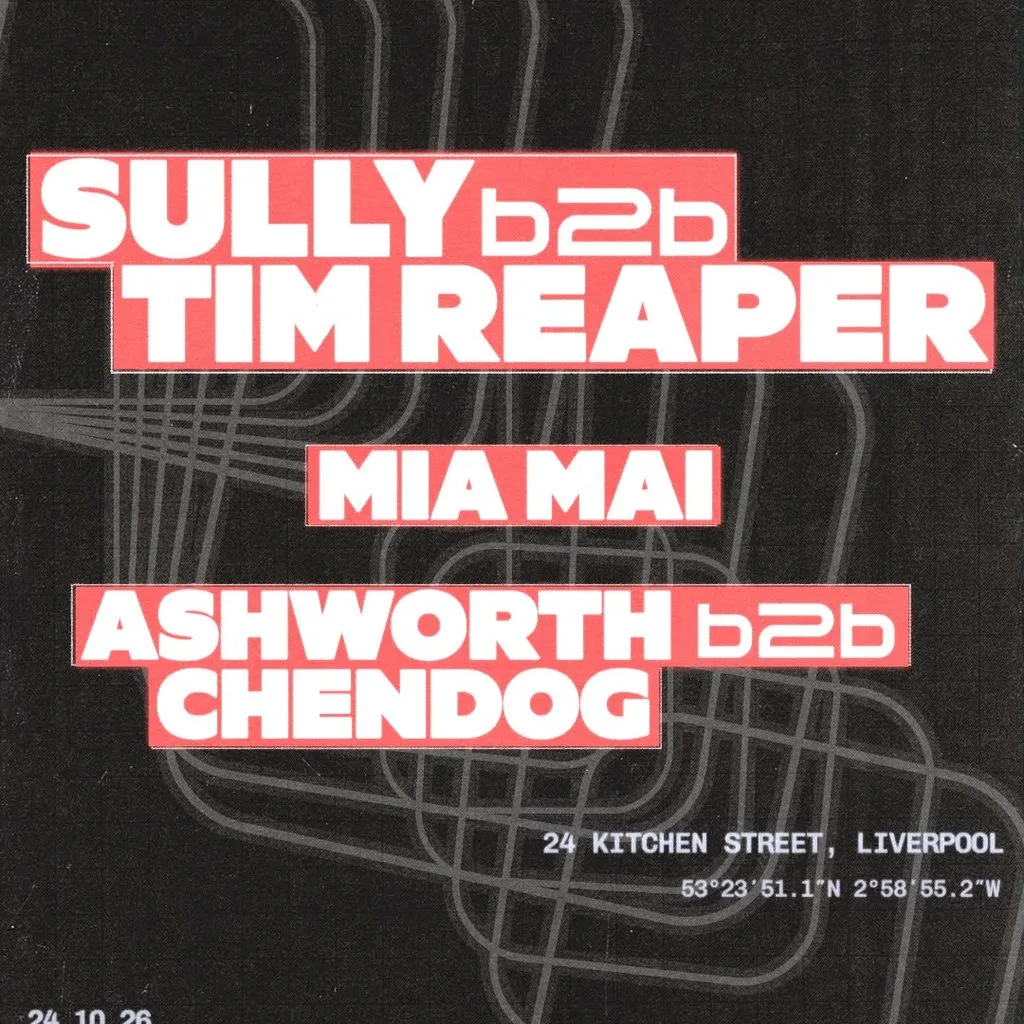 KS X SubHarmonic: Sully b2b Tim Reaper & Mia Mai at 24 Kitchen Street