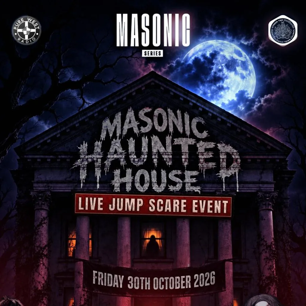 Free Halloween Jump Scare Event (+18) at Masonic Building, Haverfordwest