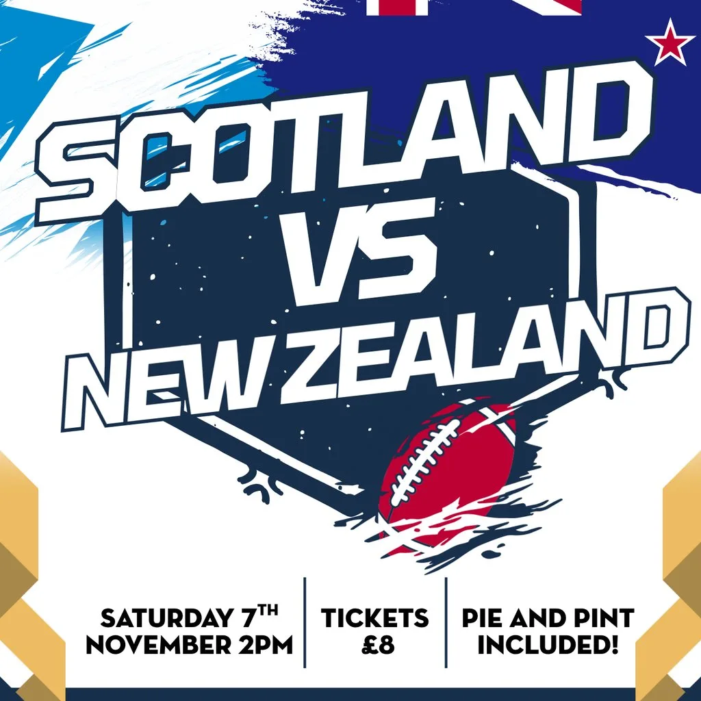 Scotland VS New Zealand at Drygate at Drygate