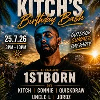 Kitch's birthday bash with 1stborn at ARTCH Studios