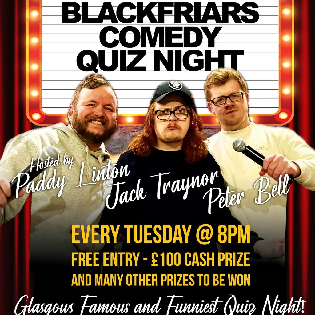Blackfriars Comedy Quiz Night!
