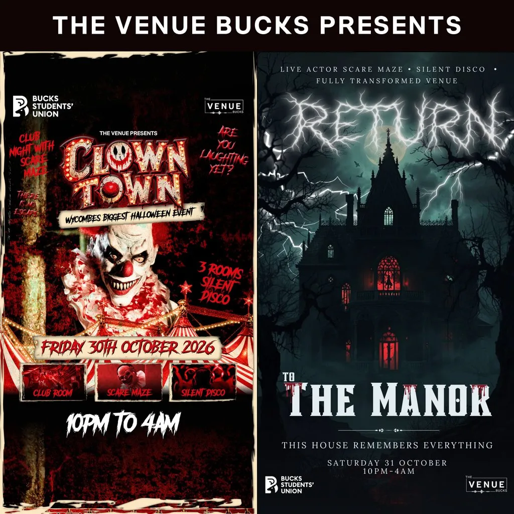 Halloween at The Venue: Clown Town and Return to The Manor at The Venue, Bucks