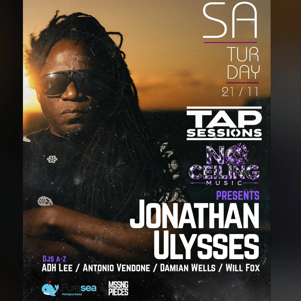 No Ceiling Music x Tap Sessions feat Jonathan Ulysses + more at Mssng Pieces