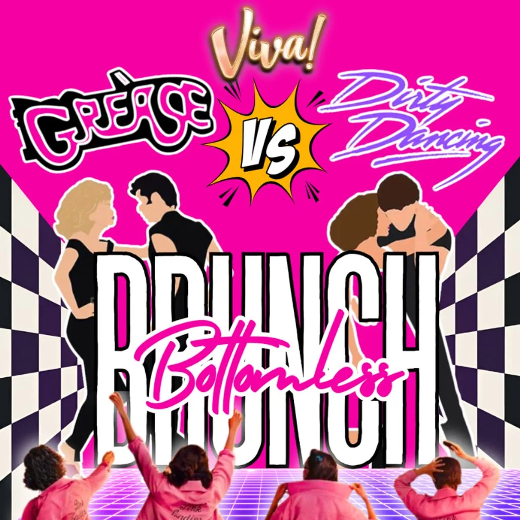 Grease vs Dirty Dancing Bottomless Brunch at Viva Blackpool The Show And Party Venue
