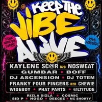 KEEP THE VIBE ALIVE Event 1 at Piranha Joes Lowesoft