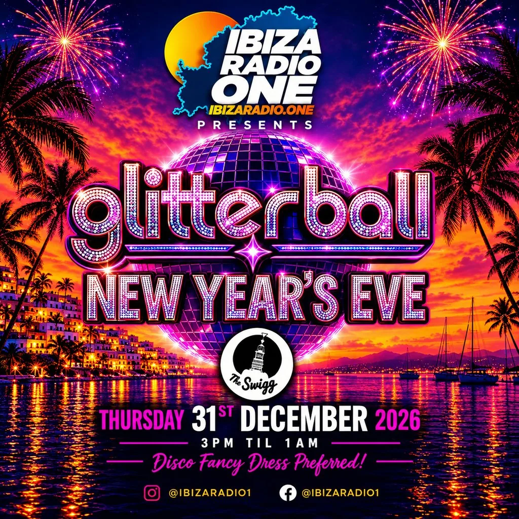 Ibiza Radio 1 'Glitterball New Years Eve' at The Swigg