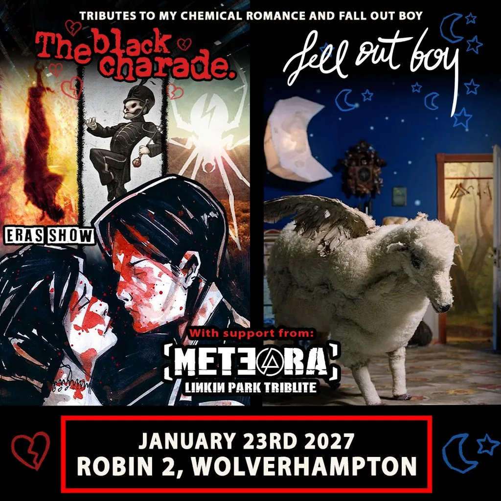 The Black Charade, Fell Out Boy & Meteora | The Robin 2