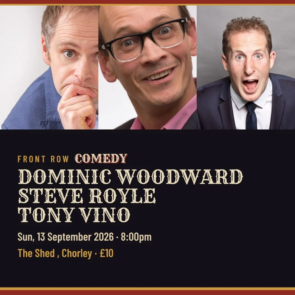 Comedy Night @ The Shed, Sun 13th September 2026