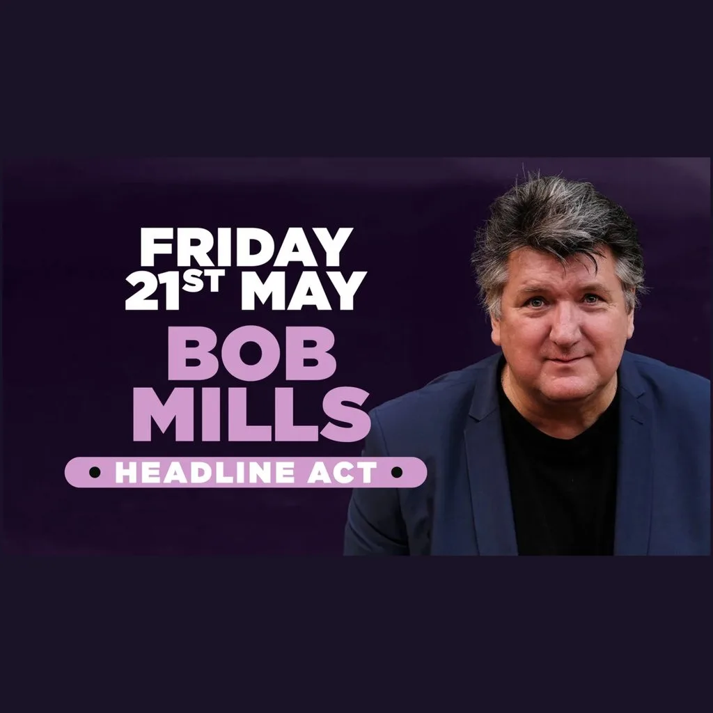 Stand up comedy in Southampton with Headliner Bob Mills Southamp