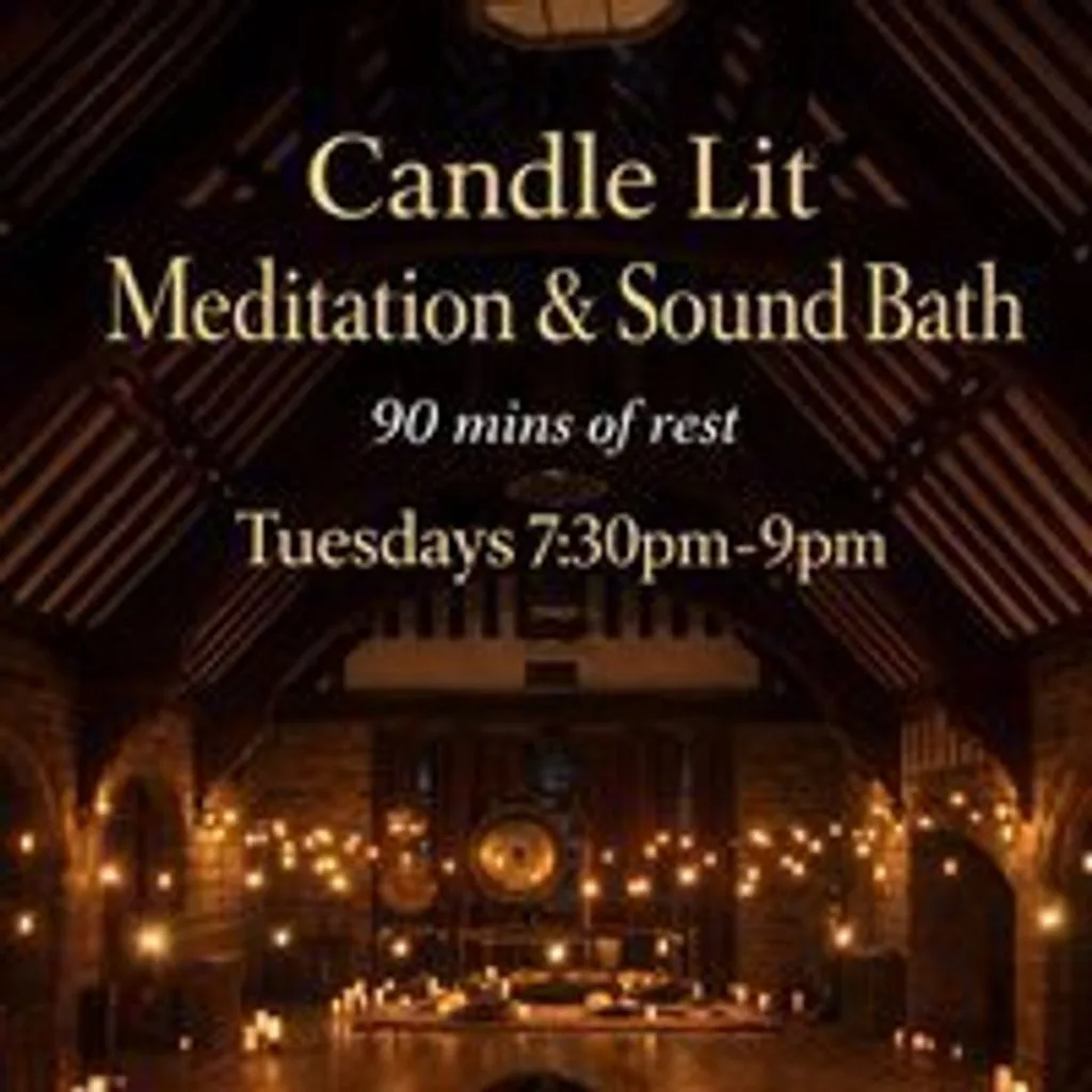 Candle Lit 90 Min Meditation & Sound Healing at Unitarian Church Liverpool