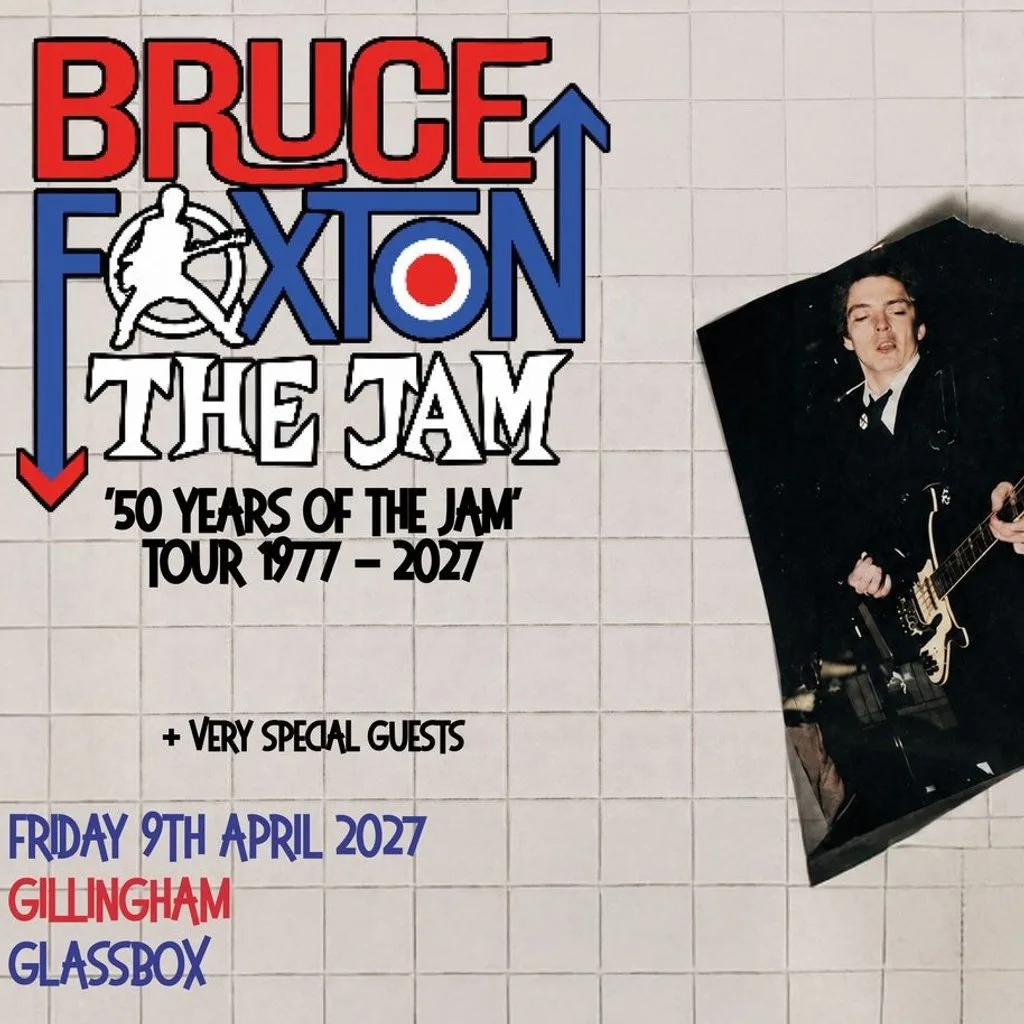 BRUCE FOXTON '50 years of The Jam' at Glassbox Theatre