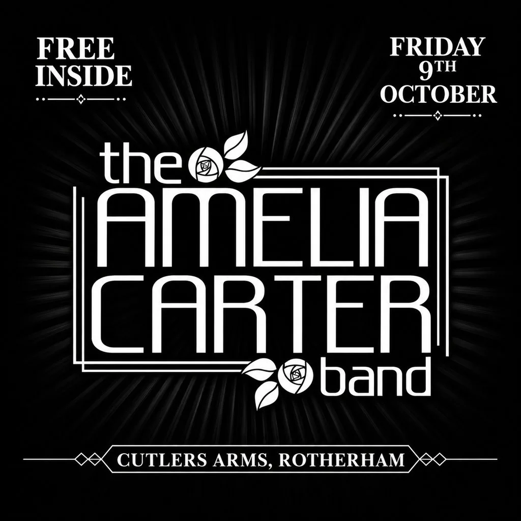 The Amelia Carter Band - FREE no ticket needed at The Cutlers Arms