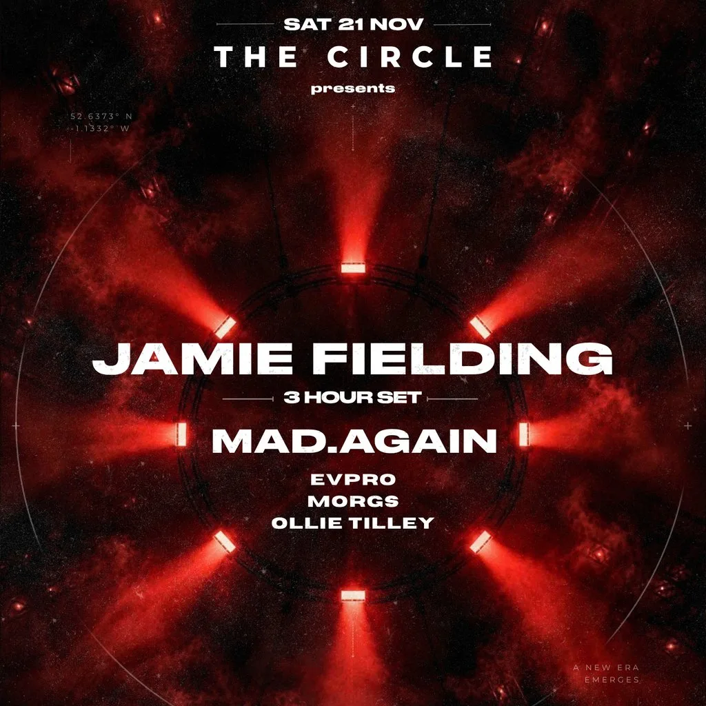 The Circle presents JAMIE FIELDING + MAD.AGAIN