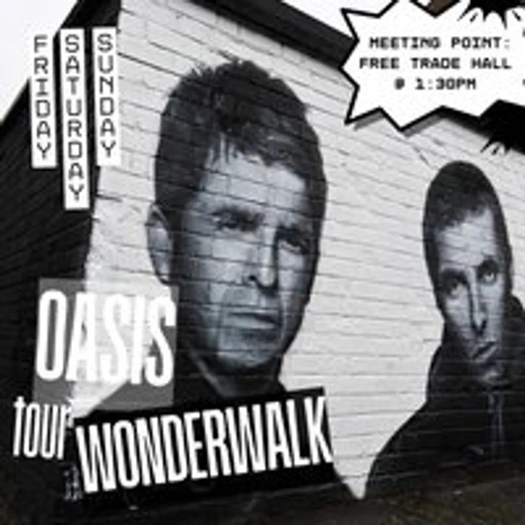 The Oasis Wonderwalk Tour at Chinatown, Faulkner Street, Manchester