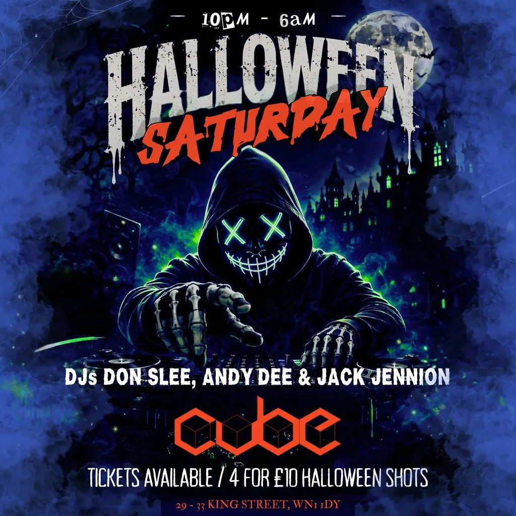 Halloween Saturday @ Cube at Cube Nightclub Wigan