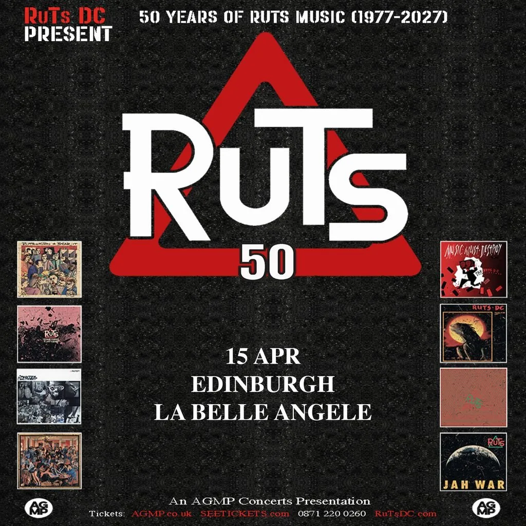 Ruts DC Prestents The Ruts at La Belle Angele
