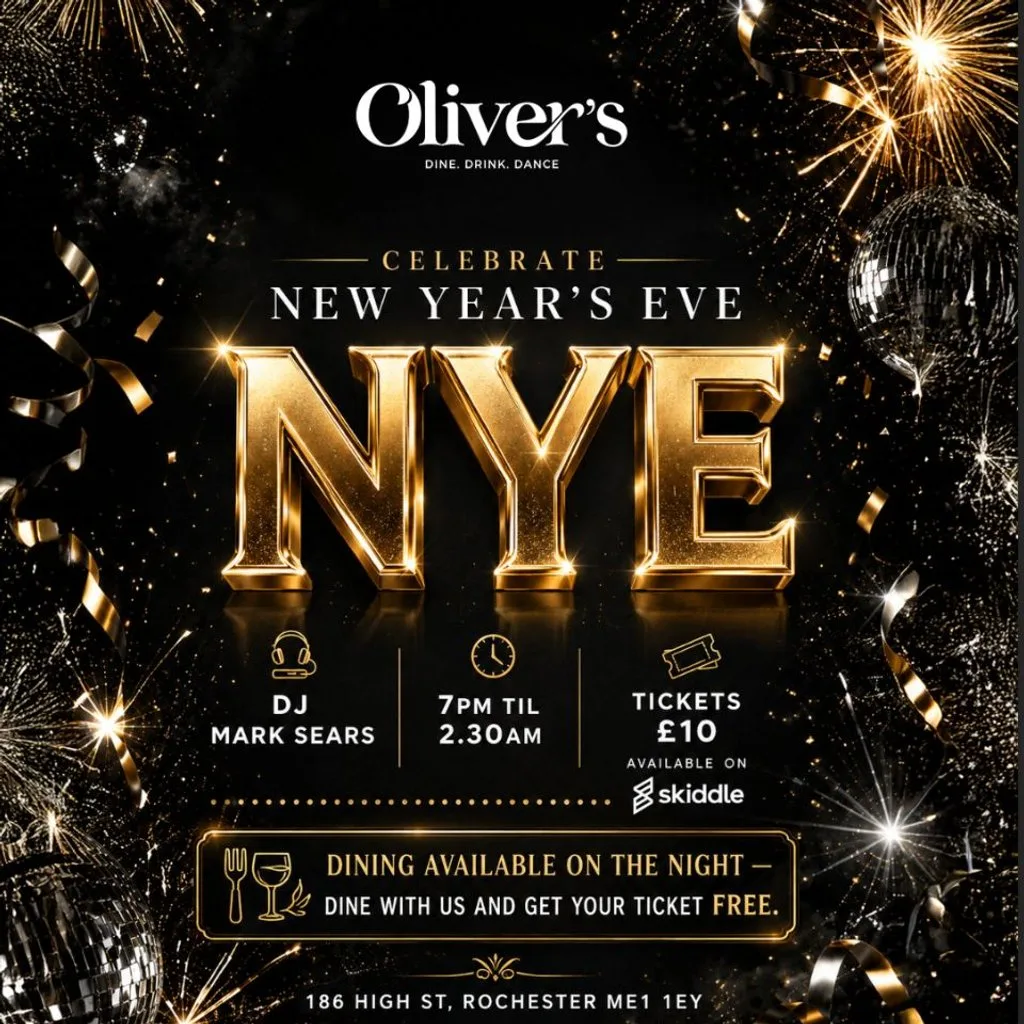NYE at Olivers at Olivers Bar And Restaurant