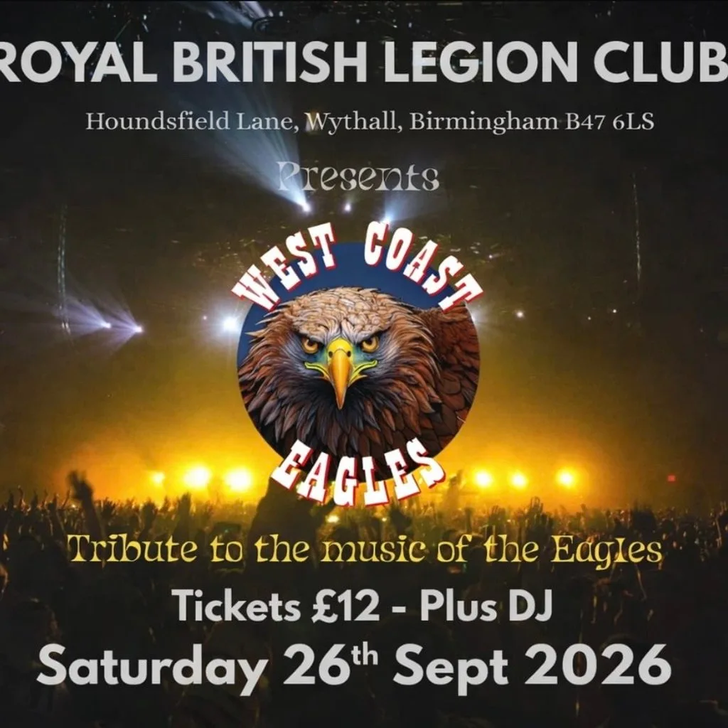 Eagles Tribute Band at Royal British Legion Wythall