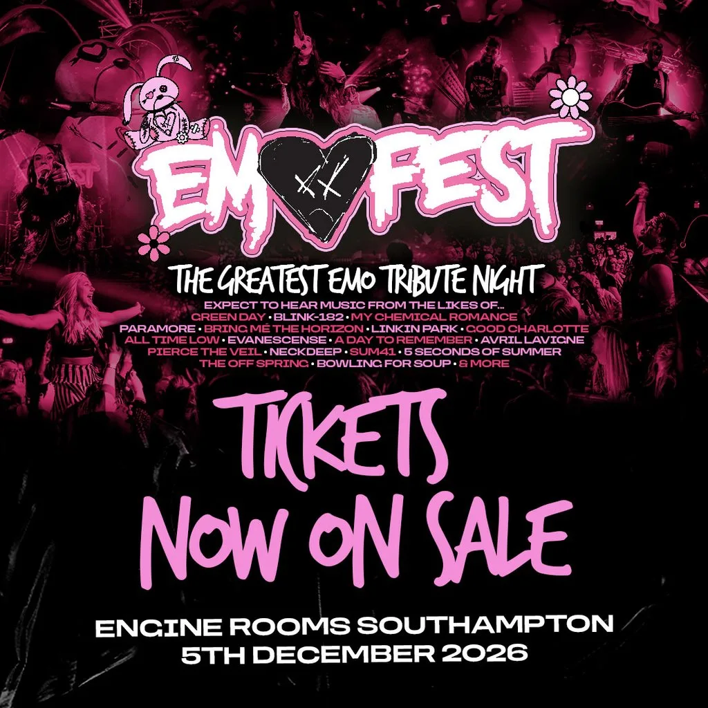 Emo Fest Southampton at EngineRooms Southampton