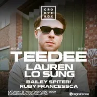 TEEDEE | Groovebox at Engine Rooms, Southampton at Engine Rooms Southampton