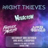 Night Thieves plus supports | Arc:Hive Liverpool at Archive Liverpool
