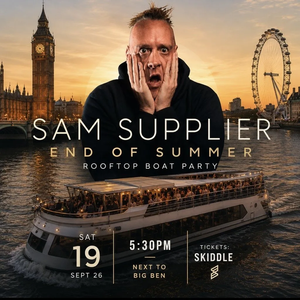 Sam Supplier 'End Of Summer' ROOF TOP BOAT PARTY