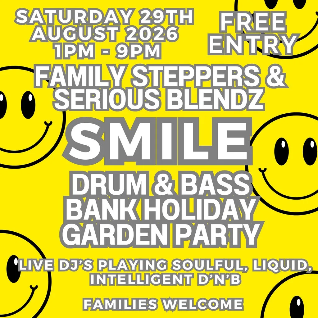 Family Steppers x Serious Blendz : Drum & Bass Garden Party at The Golden Lion