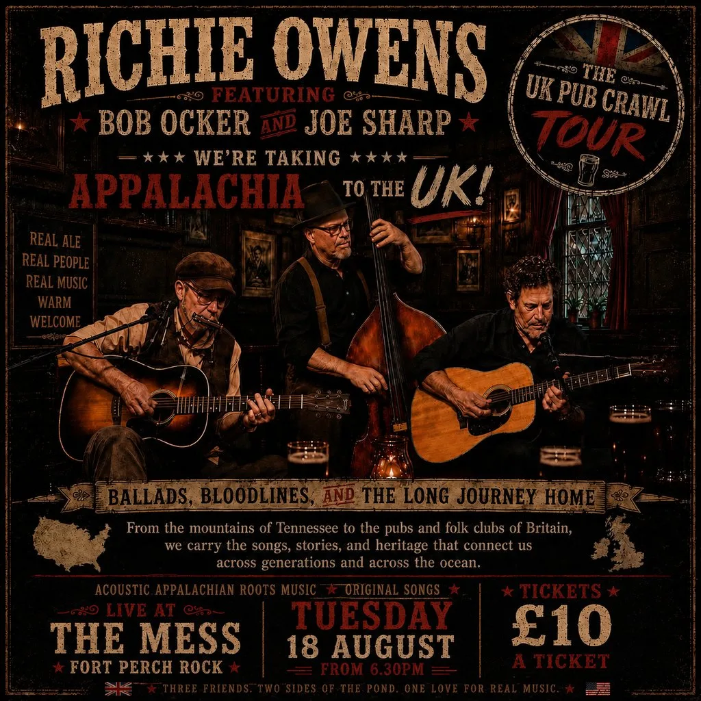 Richie Owens - Appalachia comes to The Fort at The Mess, Fort Perch Rock