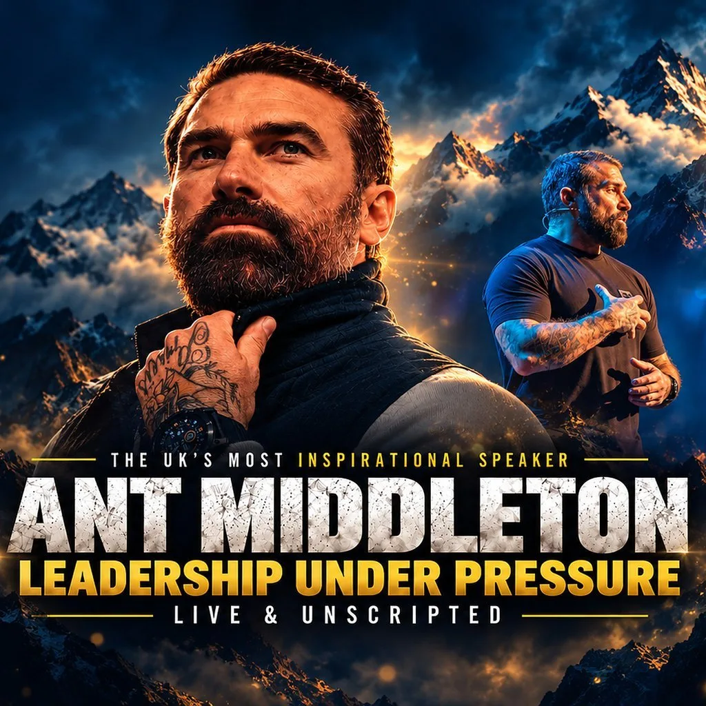 ANT MIDDLETON - Leadership Under Pressure - Live and Unscripted at Airport Inn Hotel And Spa