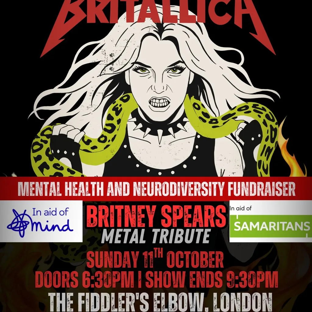 Britallica Mental Health and Neurodiversity Fundraiser - London at Fiddler's Elbow Nw