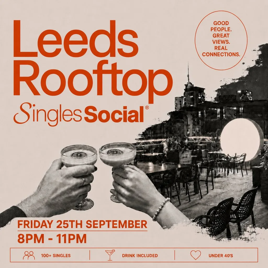 Leeds Rooftop Singles Social | 100+ Singles | Under 40s