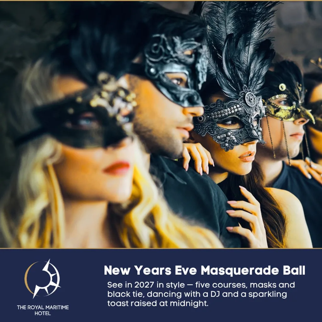 New Year's Eve Masquerade Ball 2026 at the Royal Maritime Hotel at Royal Maritime Hotel
