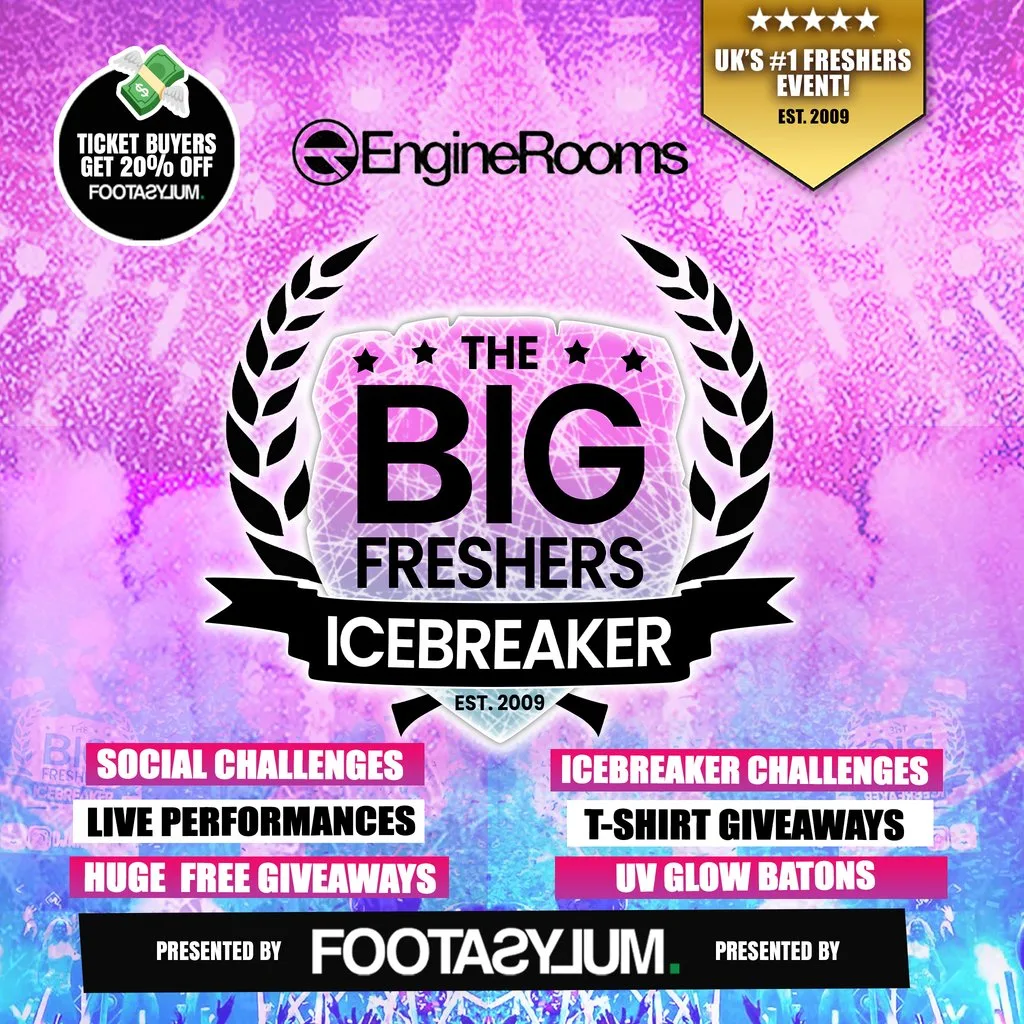 The Big Freshers Icebreaker at EngineRooms