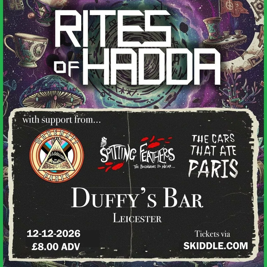 Rites of Hadda, Wokerati Party, Spitting Feathers and The cars t