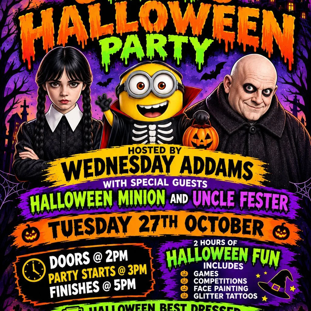 Kids Halloween Party at The Pavilions Club