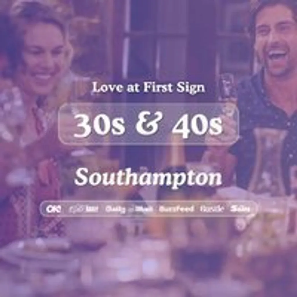 30s & 40s Singles Night @ Turtle Bay Soton| Love at First Sign at Turtle Bay