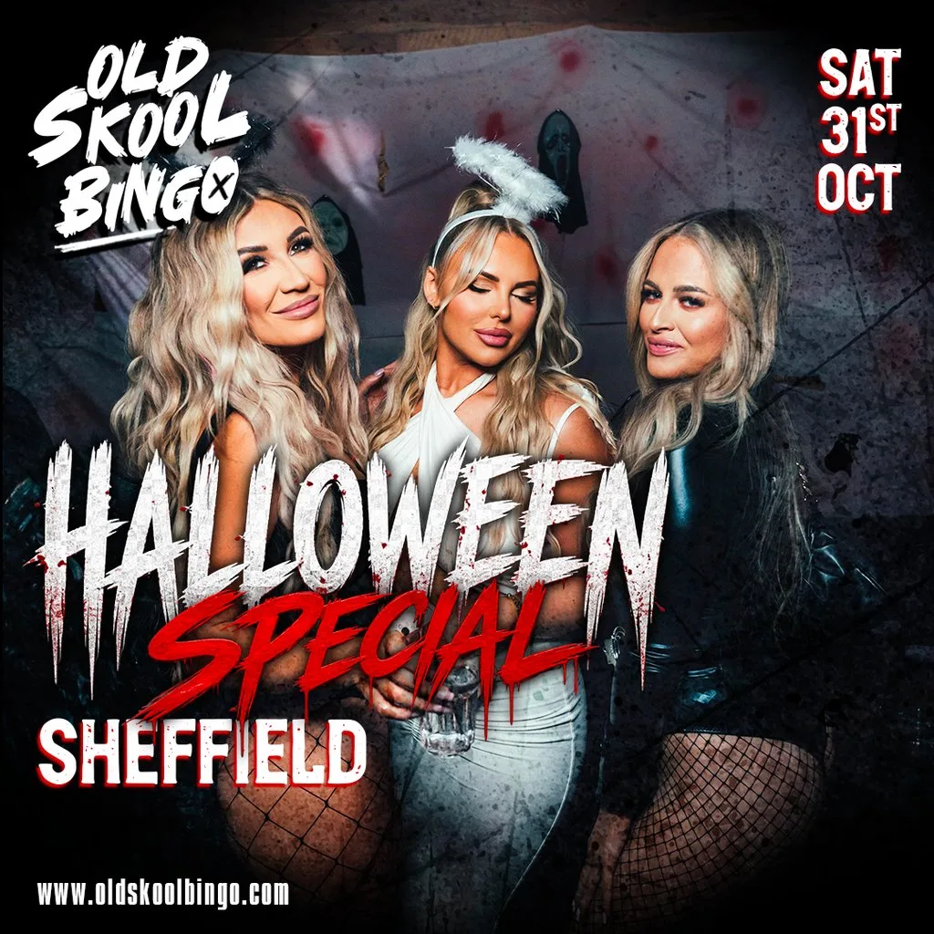 Old Skool Bingo Sat 31st October Sheffield at ONYX Sheffield