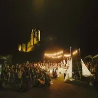Outdoor family theatre at Corfe Castle