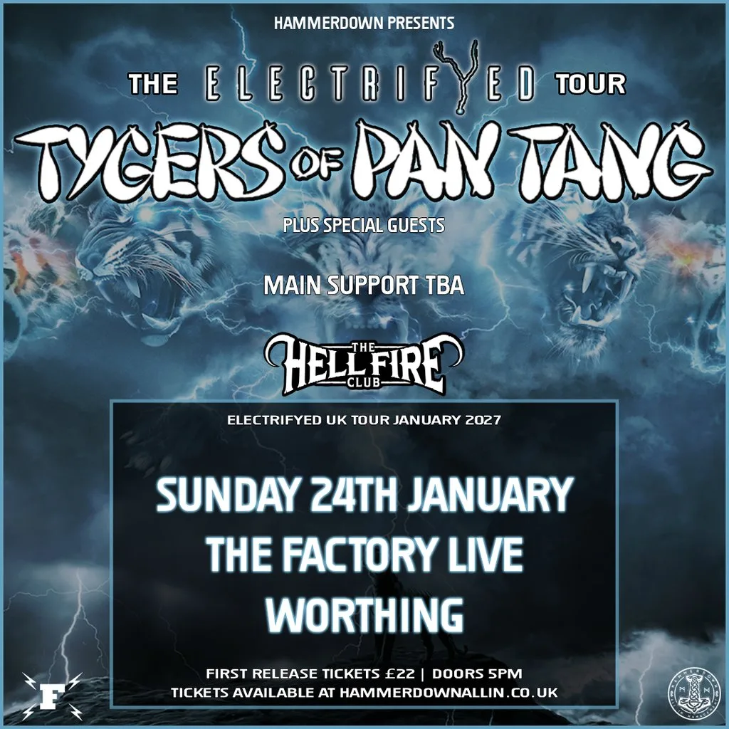 Tygers of Pan Tang at The Factory Live